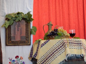 Ikona, vino i grozdje simboli Miholjdana (1)