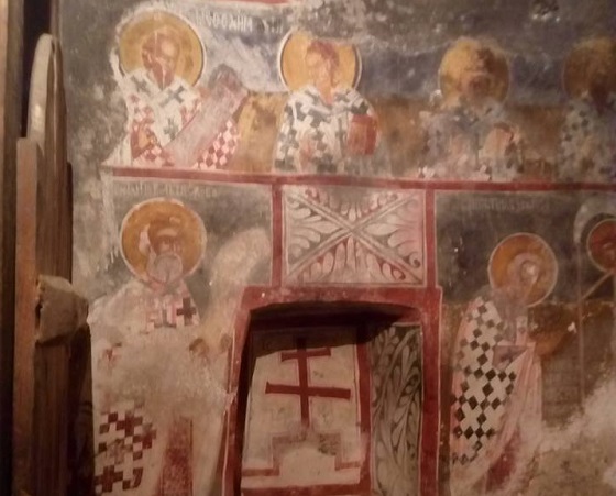 Freske u crkvi u Kaludjerima (2)